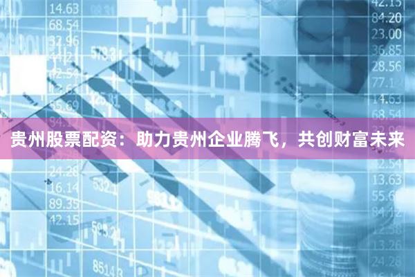 贵州股票配资：助力贵州企业腾飞，共创财富未来